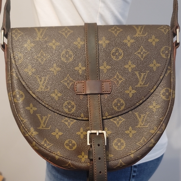 VTG PRE-1982 Louis Vuitton Monogram Chantilly Crossbody Bag - Picture 1 of 16